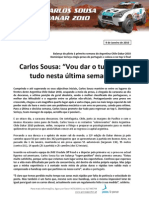 Press Carlos Sousa 10-01.09