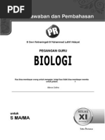 Kunci Jawaban Dan Pembahasan Bio 11a