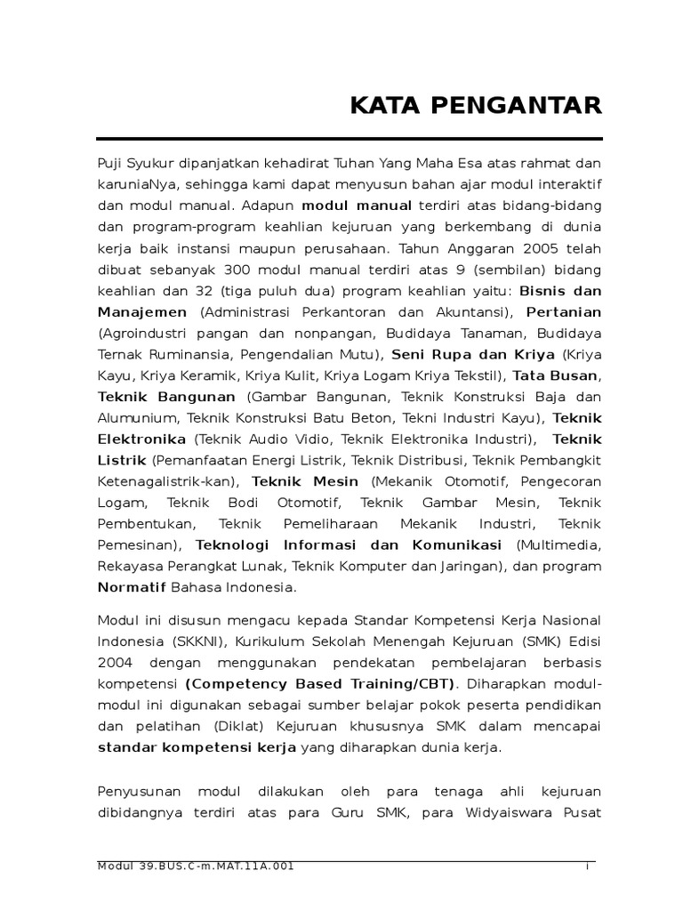 Pengetahuan Bahan Tekstil