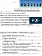 Financial Manager Job Description