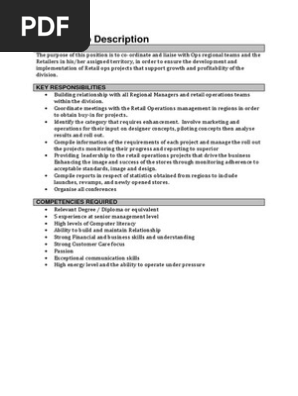 Job Description