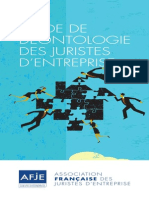 Code de Déontologie Des Juristes