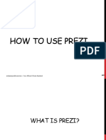 Emil - Patayon - How To Use Prezi