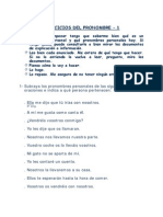 Ejerc Pronombres PDF