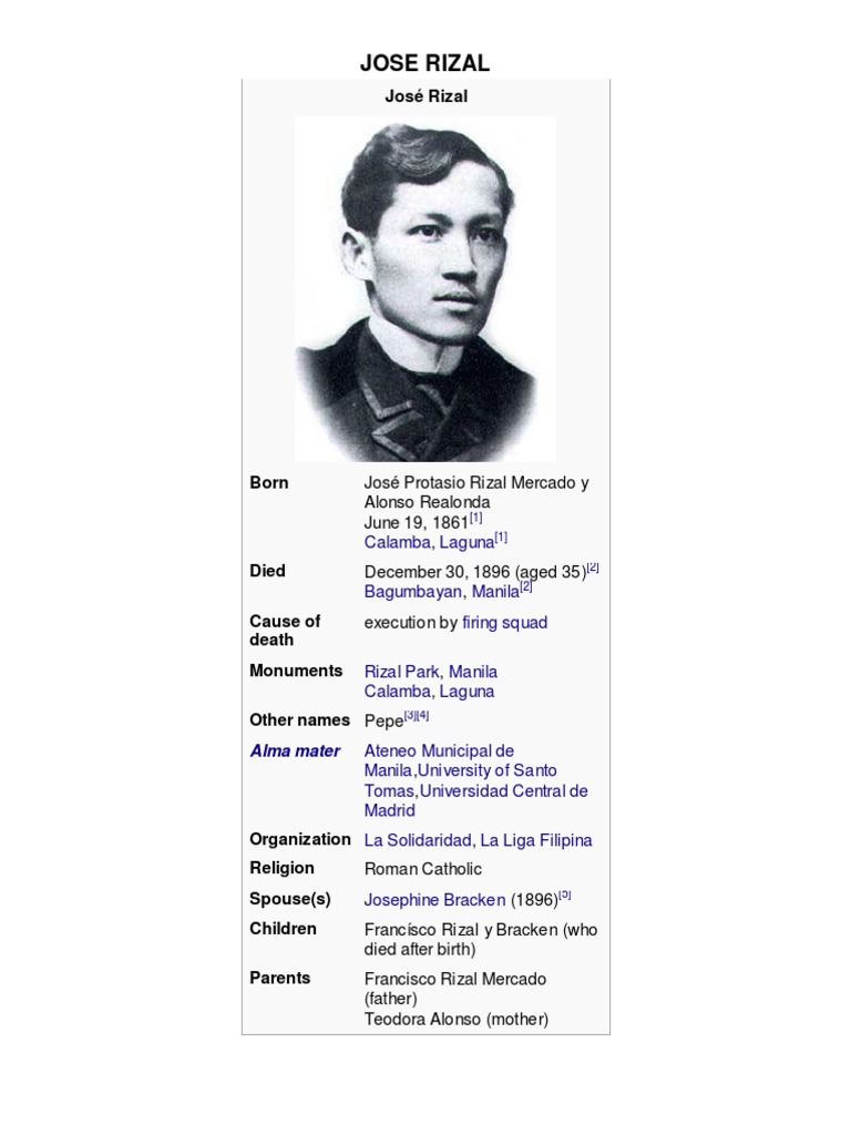 Jose Rizal 2 Philippines