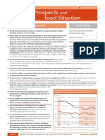 Crop Prospects Food Situation: Highlights