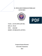 Download PENGARUH-PENGARUH TERHADAP PERILAKU KONSUMEN by Agung Saputra SN249944824 doc pdf