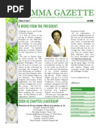 Download Gamma Gazette Fall 2009 issue by Gamma Chapter Iota Phi Lambda Sorority Inc SN24994620 doc pdf