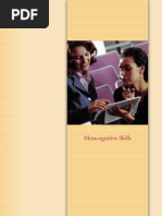 Metacognitive Skills