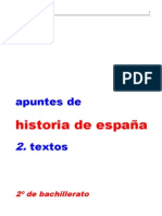 Textos de Hª de España