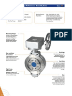 High Performance Butterfly Valve Series: Mounting Flange