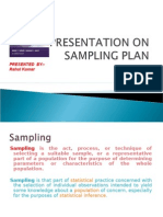 Sampling Plan 123