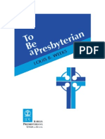Livro Ser Um Presbiteriano