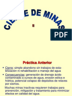 Cierre de Mina II