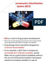 The Biopharmaceutics Classification System (BCS)