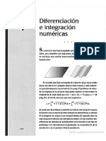 4 Diferenciacion e Integracion Numericas