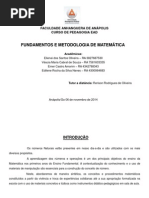 Faculdade Anhanguera de Anápolis - Atps de Matemática