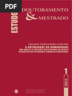 A Autoridade Da Humanidade - Nelson Coelho