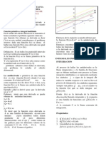 Formulas Basicas de Integracion