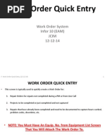 FIU Maximo Work Orders Quick Guide | PDF | System Software | Software