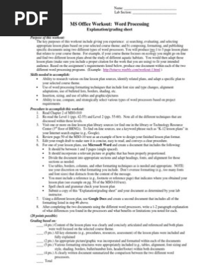 ms office-wp workout