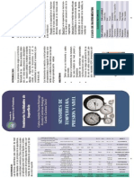 RESUMEN - Sensores de Temperatura, Presión y Nivel