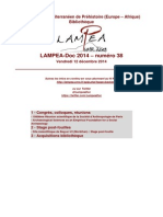 LAMPEA-Doc 2014 – numéro 38 / Vendredi 12 décembre 2014