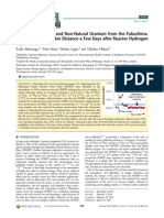 Airborne Plutonium and Non-Natural Uranium from the Fukushima DNPP Found at 120 km Distance a Few Days after Reactor Hydrogen Explosions