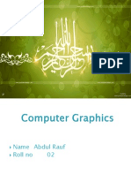 Computer Graphics Presentation