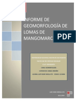 Informe Geomorfología Lomas Mangomarca