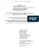 2013-03-22 (CAFC 12-1297) Sigram Schindler Reply Brief