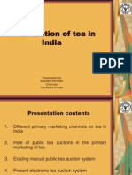 E Auction For Tea - The Indian Experience