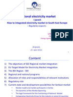 Regional Electricity Market: How To Integrated Electricity Market in South East Europe
