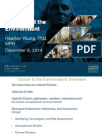 Environmental Causes of Cancer