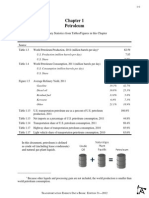 Petroleum: Summary Statistics From Tables/Figures in This Chapter