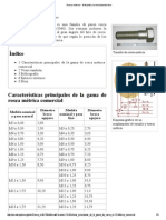 Rosca Métrica