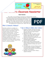 Alyssas Classroom Newsletter