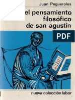 Pegueroles, Juan - El Pensamiento Filosofico de San Agustin Ed. Labor 1972