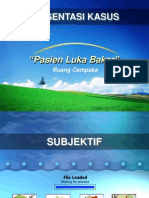 Luka Bakar Pasien Rudi