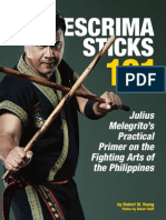 Escrima Sticks: Julius Melegrito's Practical Primer On The Fighting Arts of The Philippines