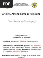 Art XVII. Constitution of Sovereignty