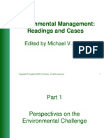 Environmental Management: Readings and Cases: Edited by Michael V. Russo