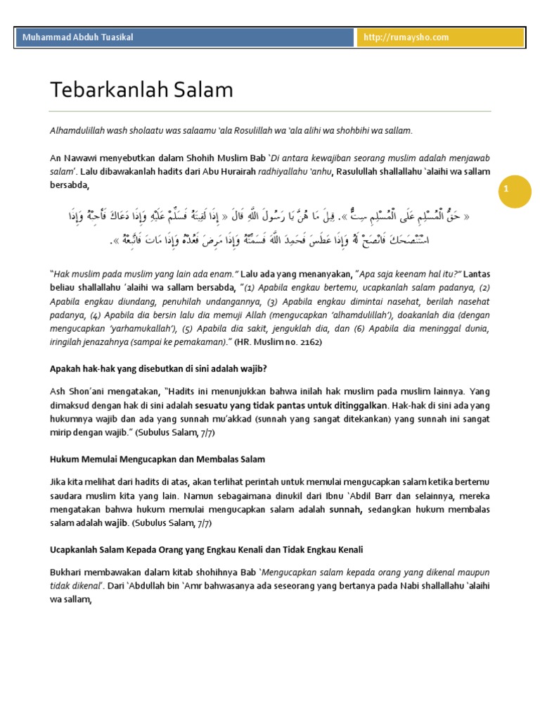 Muhammad Abduh Tuasikal