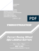 Ferrari RWheel Red Legend Manual