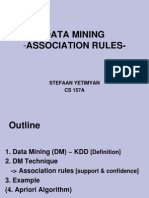 Data Mining-Association RulDATA MINING-ASSOCIATION RULES.es