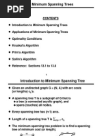 Minimum Spanning Trees