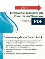 Kepemimpinan Dan Organisasi Sesi 4 A