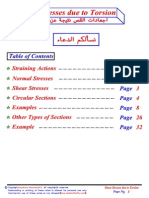 20 - Shear Stresses Due To Torsion PDF