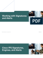 Working With Signatures and Alerts: © 2005 Cisco Systems, Inc. All Rights Reserved