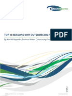 Top 10 Reasons Why Outsourcing Fails: By: Karthik Nagendra, Business Writer-Outsourcing Center